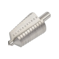 Ступенчатое сверло RockforceHSS4241 в блистере RF-44742B(49862)