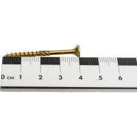 Саморезы по дереву КРЕП-КОМП потайные, Torx, 3,5x40 мм, 20 шт., желтые сдт3540мф