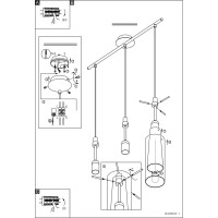 Подвесной светильник EGLO ПРОМО Pinto 89833