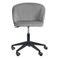 Стул BRADEX paola вращающийся на колесиках темно-серый RF 0042