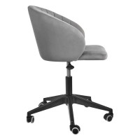 Стул BRADEX paola вращающийся на колесиках темно-серый RF 0042