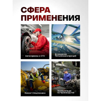 Головка торцевая ударная 6-гранная (41 мм; L=66 мм; 1DR) ROCKFORCE RF-48541(1548)