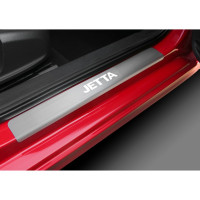 Накладки на пороги Rival для Volkswagen Jetta 2011-2015 2015-н.в, нерж. сталь, 4 шт., NP.5805.3