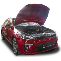 Газовые упоры капота АвтоУпор для Kia Rio IV 2017-2020/Rio X-Line 2017-2020, 2 шт., UKIRIO021