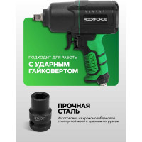 Головка торцевая 6-гранная ударная 12 мм, 1/2", L=40 мм ROCKFORCE RF-44512(814)