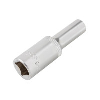 Головка торцевая 12-гранная глубокая 9 мм, 1/2", L=75 мм ROCKFORCE RF-5497709(11584)