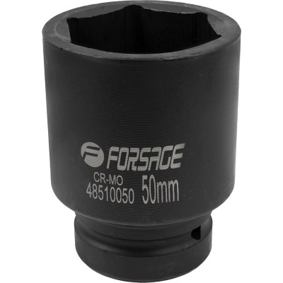 Головка ударная глубокая 6-гранная (50 мм; 1") Forsage F-48510050(6387)