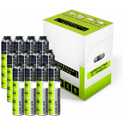 Клей для пенополистирола TriS комлект 12 штук МП КП008