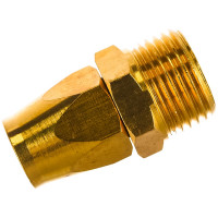 Соединитель резьбовой 1/2 с зажимом для шланга 8х12 мм ROCKFORCE RF-B1280/4(15060)