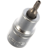 Головка-бита TORX с отверстием (T25; 1/2"; L-55 мм) ROCKFORCE RF-34705525