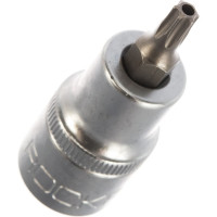 Головка-бита TORX с отверстием (T27; 1/2"; L-55 мм) ROCKFORCE RF-34705527