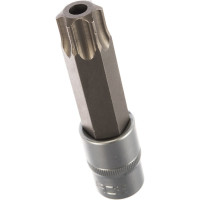 Головка-бита TORX с отверстием (T90; 1/2"; L-100 мм) ROCKFORCE RF-34710090