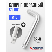 Ключ Forsage Г-образный SPLINE M10 F-76810K(2380)