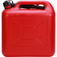Канистра пластиковая красная для ГСМ 10 л STVOL SKP10