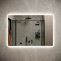 Зеркало для ванной комнаты Sancos Arcadia 800x700 с подсветкой, арт. AR800
