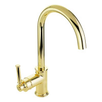 Смеситель для кухни Migliore ERMITAGE MINI ручка сбоку, латунь, золото 31484