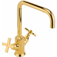 Смеситель для раковины Migliore SIRIUS без слива, золото 28165