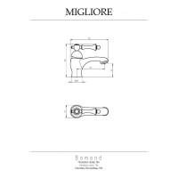 Смеситель для раковины Migliore BOMOND MINI хром 30004