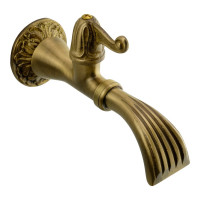 Садовый кран Migliore ARTISTICA декоративный с панелью, бронза 18422