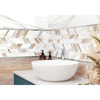Плитка настенная Волкано светлый / Volcano Light NewTrend 300х600х9 10 шт в уп 57,6 м в пал WT36VOC15