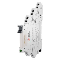 Ультратонкое реле Prompower, пружинные клеммы, номинальный ток 6а, управление 24vdc, pg2rv-sr500 dc24 PG2RVSR500DC24