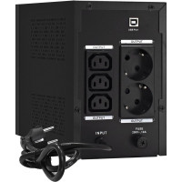 ИБП ExeGate SpecialPro Smart LLB-1500.LCD.AVR.2C13, USB, съемн.кабель, металлический корпус, Black 292800