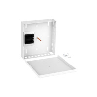 Настенный кросс NIKOMAX essential line, до 8 sc/lc портов, серый, неукомплект NMF-WP08SC-OP-ES-GY