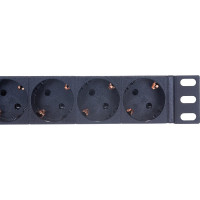 Блок розеток ITK 8 мест PDU 1U шнур 2м PH12-8D1-P