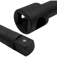 Удлинитель ударный с отверстием (300 мм; 1DR) ROCKFORCE RF-8049300MPB(19686)
