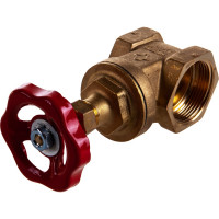 Задвижка Uni-Fitt В 1 1/2, PN20, латунь 142G6000