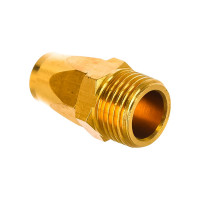 Соединитель резьбовой 1/2 с зажимом для шланга 8х12 мм ROCKFORCE RF-B1280/4(15060)