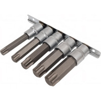 Набор головок-бит Torx 6-гранных (5 шт; 1/2") Forsage F-40914L(46627)