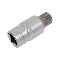 Набор головок-бит разнопрофильных Spline-Torx-Hex на планке (6 шт; 1/2") Forsage F-40920(46634)