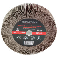 Круг лепестковый зачистной Rockforce 125x25x16мм №240 RF-FD2240F(49720)