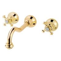 Смеситель для раковины Migliore PRESTIGE скрытого монтажа настенный, донный клапан "click-clack", золото 31622