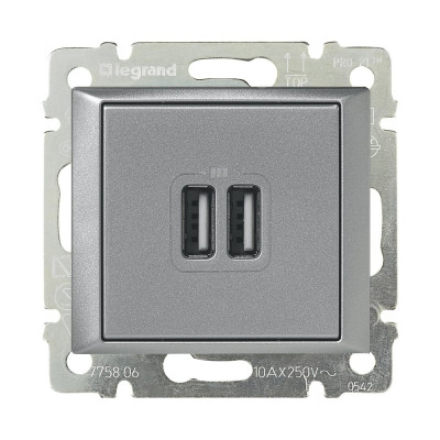 Двойная розетка usb Legrand VLN 770270