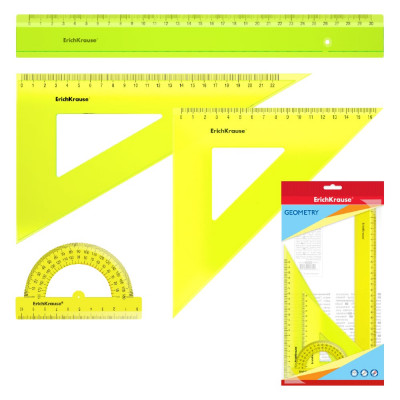 Геометрический набор ErichKrause Neon 49572