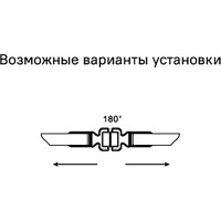 IDDIS Уплотнители для душевой кабины, магнитные, ПВХ, стекло 5-6 мм, 2 шт, ID, 965S6M02DZ