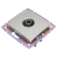 Розетка Legrand TV (телевизионная) Legrand Valena "звезда" алюминий 694345