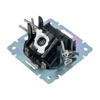 Розетка Legrand компьютерная RJ45 категория 5e UTP Legrand Valena с захватами алюминий 770230