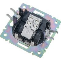 Розетка Legrand телефонная RJ11 Legrand Valena алюминий 694347