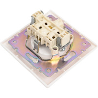 Розетка Legrand с заземлением Legrand Valena с лицевой панелью и рамкой в сборе 16А 250В винтовые зажимы белый 774423