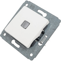 Выключатель Legrand CAR 773610 с подсветкой, 10АX, белый