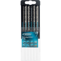 Набор полотен для электролобзика по дереву (6 шт.)  Profi, пластиковый кейс GROSS 78290