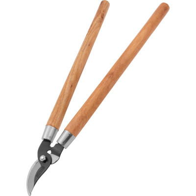 Сучкорез с загнутыми лезвиями 640мм PALISAD из углеродистой стали,деревянные ручки// 605665