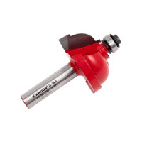 Фреза кромочная калевочная с подшипником (34.9 мм; R9.5 мм; хвостовик 8 мм) Кратон 1 09 05 039