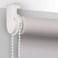 Рулонная штора PRAKTO Shantung 140х175см белый 7792294