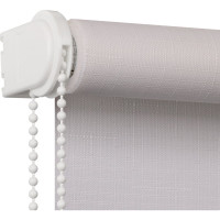 Рулонная штора PRAKTO Shantung 140х175см белый 7792294