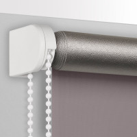 Рулонная штора PRAKTO Blackout Silver 200х175см серый 7792188