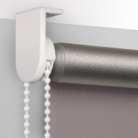 Рулонная штора PRAKTO Blackout Silver 200х175см серый 7792188